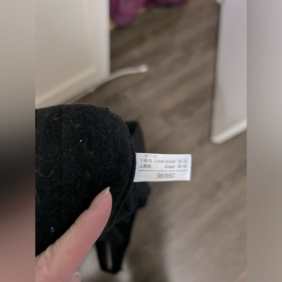 Shein black lace bra size 38 Brand new!🆕 - Picture 4 of 5